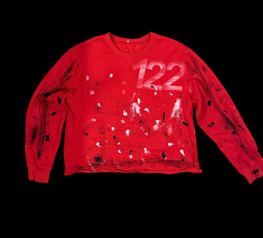 RED PAINTED PULL